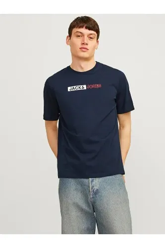 Resim Jack & Jones Jjecorp Logo Tee Play Ss O-Neck Noos Erkek T-shirt 12233999