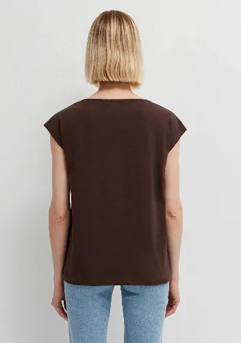 Resim Mavi Kadın T-shirt M1613946-70236