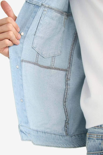 Resim Defacto Erkek Jean Ceket F4741AX/NM39