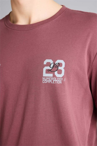 Resim Defacto Erkek T-shirt G3214AX/BR494