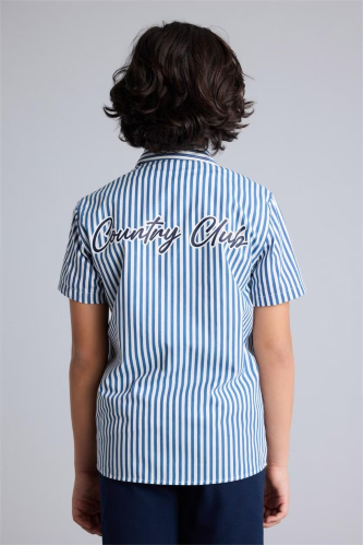 Resim Defacto Erkek Çocuk Kısa kol Gömlek H2947A8/WT34