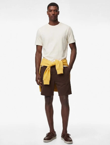 Resim Koton Erkek Penye şort 6SAM40004MK