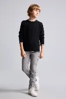 Resim Defacto  Erkek Çocuk Kazak I3186A8/BK81