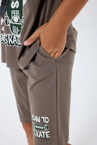 Resim Yenikoza Erkek Çocuk Şort Takım