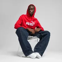Resim Puma Ess No. 1 Logo Hoodie Erkek Sweat 682572-11