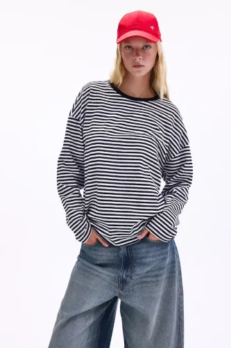 Resim Defacto Kadın T-shirt I7904AX/BK81