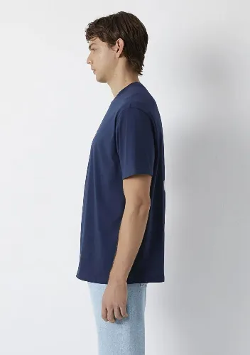 Resim Mavi Erkek T-Shirt M0613450-70497