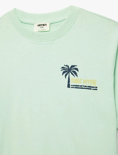 Resim Koton Erkek Çocuk T-shirt 6SKB10059TK