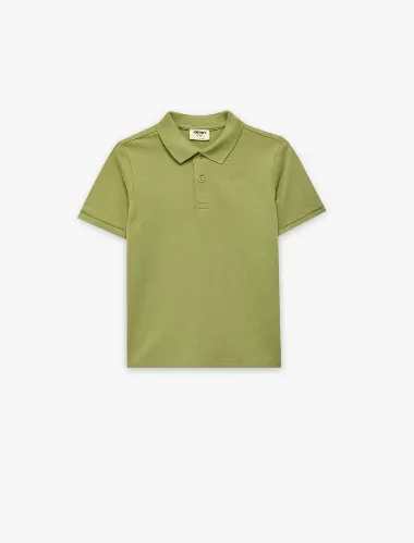 Resim Koton Erkek Çocuk T-shirt 6SKB10011TK