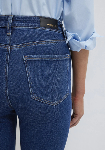 Resim Mavi Serenay Kadın Jean Pantolon M100980-33687