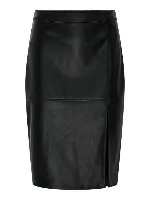 Resim Only Onlolıne Faux Leather Skırt Otw Noos Kadın Etek 15315998
