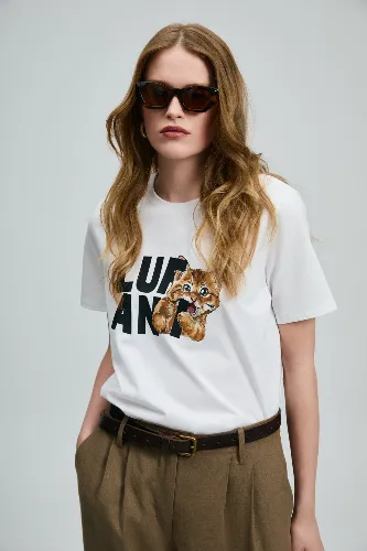 Resim Lufian Petıt Kadın T-shirt 121020043