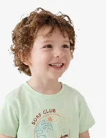 Resim Koton Erkek Bebek T-shirt 6SMB10214TK