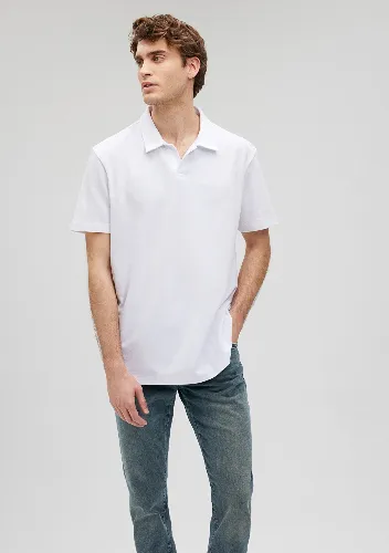 Resim Mavi Erkek T-shirt M0611904-620