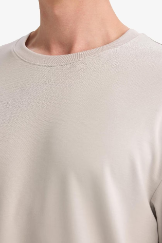 Resim Defacto Erkek T-shirt F9561AX/GR368