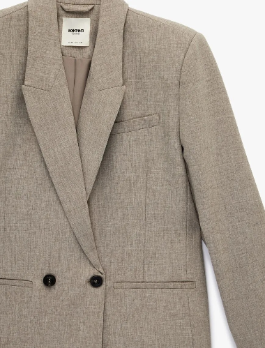 Resim Koton Kadın Blazer Ceket 6SAK50016UW