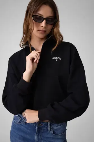 Resim W6YQ05K3862-JBLK Gues Kadın Sweat