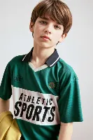 Resim Defacto Erkek Çocuk T-shirt H3042A8/GN115