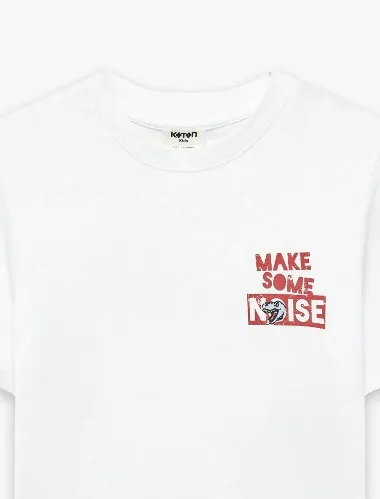 Resim Koton Erkek Çocuk T-shirt 6SKB10346TK