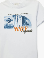 Resim Koton Erkek Çocuk T-shirt 6SKB10126TK