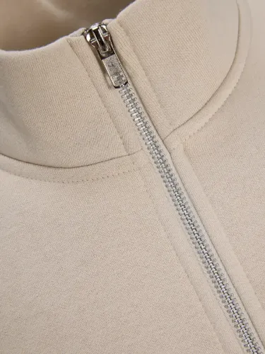 Resim Jack & Jones Jornewove Sweat Hıgh Neck Baw25 Erkek Sweat 12299799
