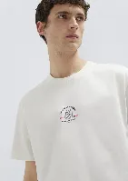 Resim Mavi Erkek T-shirt M0613160-70057
