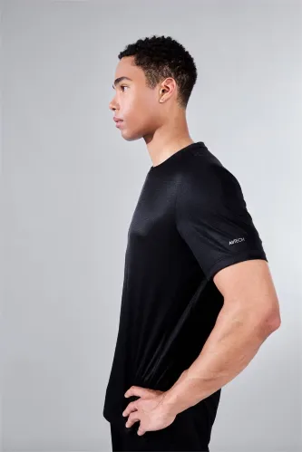 Resim Defacto Erkek T-shirt E9318AX/BK81