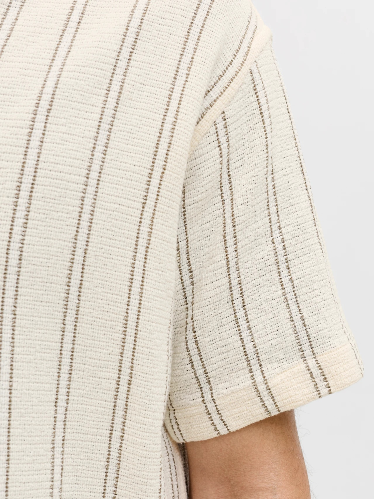 Resim Jack & Jones Jorcoba Strıpe Resort Shırt Ss Sn Erkek Gömlek 12271060