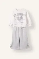 Resim Defacto Kız Bebek Sweat Takım I7733A5/ER105