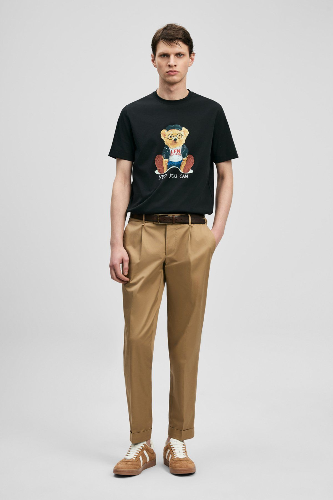 Resim Lufian Teddy Erkek T-shirt 111020305