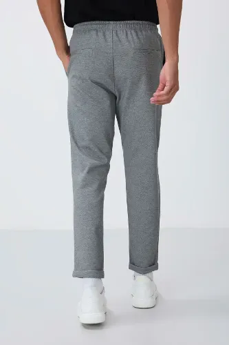 Resim T15Er-82154 Düz Paça Erkek Eşofman Alt