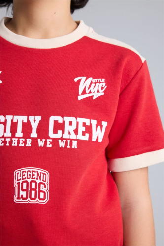 Resim Defacto Erkek Çocuk Şort Takım H0335A8/RD346