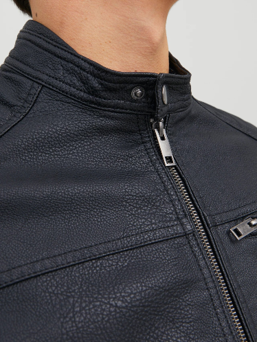Resim Jack & Jones Jjerocky Jacket Noos Erkek Deri Mont Ve Ceket 12147218