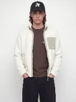 Resim Jack & Jones Jjesoho Teddy Jacket Aw26 Noos Erkek Ceket 12299491