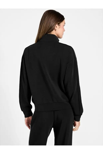 Resim Guess Athleisure  Kadın  Sweat V6RQ01KCAY2-JBLK Berthe Hıgh Neck Full-Zıp Swea