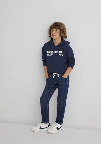 Resim Mavi Ben Dark Erkek Çocuk Jean Pantolon M6011656-90941