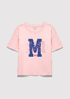 Resim Mavi Kız Çocuk T-shirt M7610390-71007