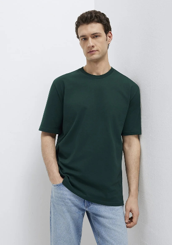 Resim Mavi Erkek T-shirt M0611924-85173