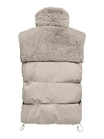 Resim Only Onlwanja Fur Puffer Mıx Waıstcoat Cc Otw Kadın Mont 15322053