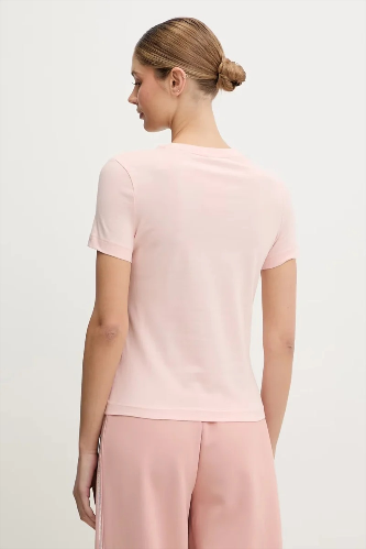 Resim Guess Athleisure  Kadın  T-shirt V6RI15J1314-G66E Anıta Cn Ss T-Shırt