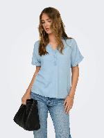 Resim Only Onlcharıs Lıfe Cap Sleeve Shırt  Wvn Cc Kadın T-Shirt 15363976