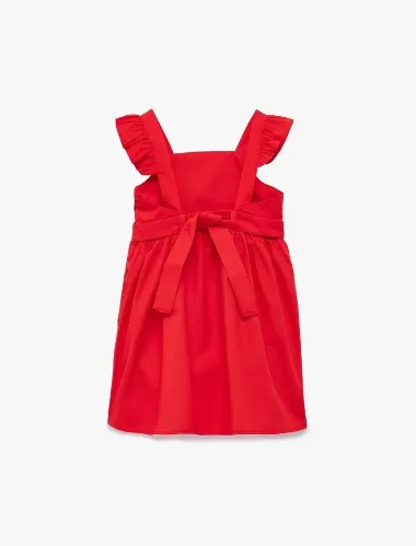 Resim Koton Kız Bebek Elbise 6SMG80039AW