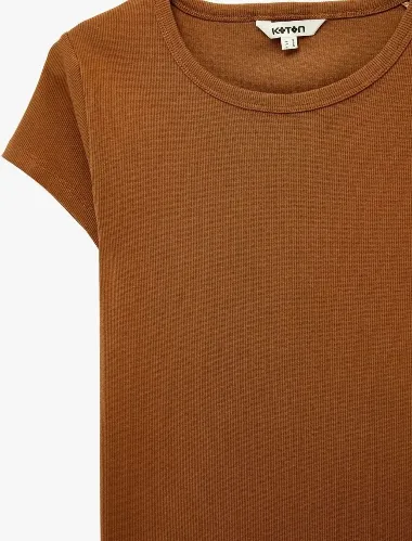Resim Koton Kadın T-shirt 6SAK60002EK
