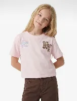 Resim Koton Kız Çocuk T-shirt 6SKG10429AK