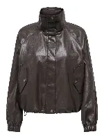 Resim Only Onlmını Faux Leather Jacket Cc Otw Kadın Mont 15373805