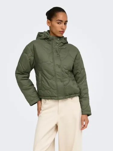 Resim Only Onltahıa Lw Heart Hood Jacket Cc Otw Kadın Mont 15373691