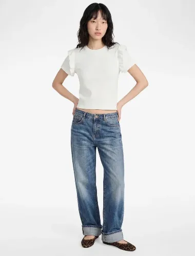 Resim Koton Kadın T-shirt 6SAL10032IK