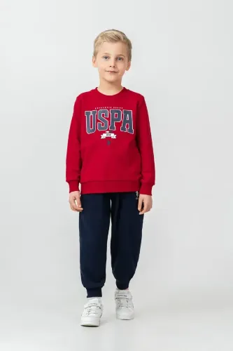 Resim U.S. Polo Assn Kids Erkek Çocuk Sweat Takım US2628-4