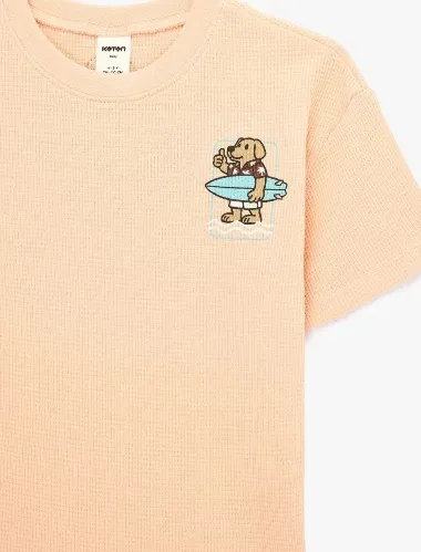 Resim Koton Erkek Bebek T-shirt 6SMB10202TK