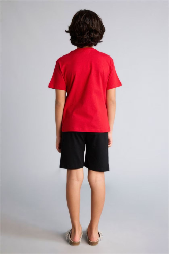 Resim Defacto Erkek Çocuk Şort Takım G8825A8/RD79